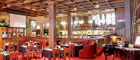 Restoran atmosferi 360 derece görünüm görseli