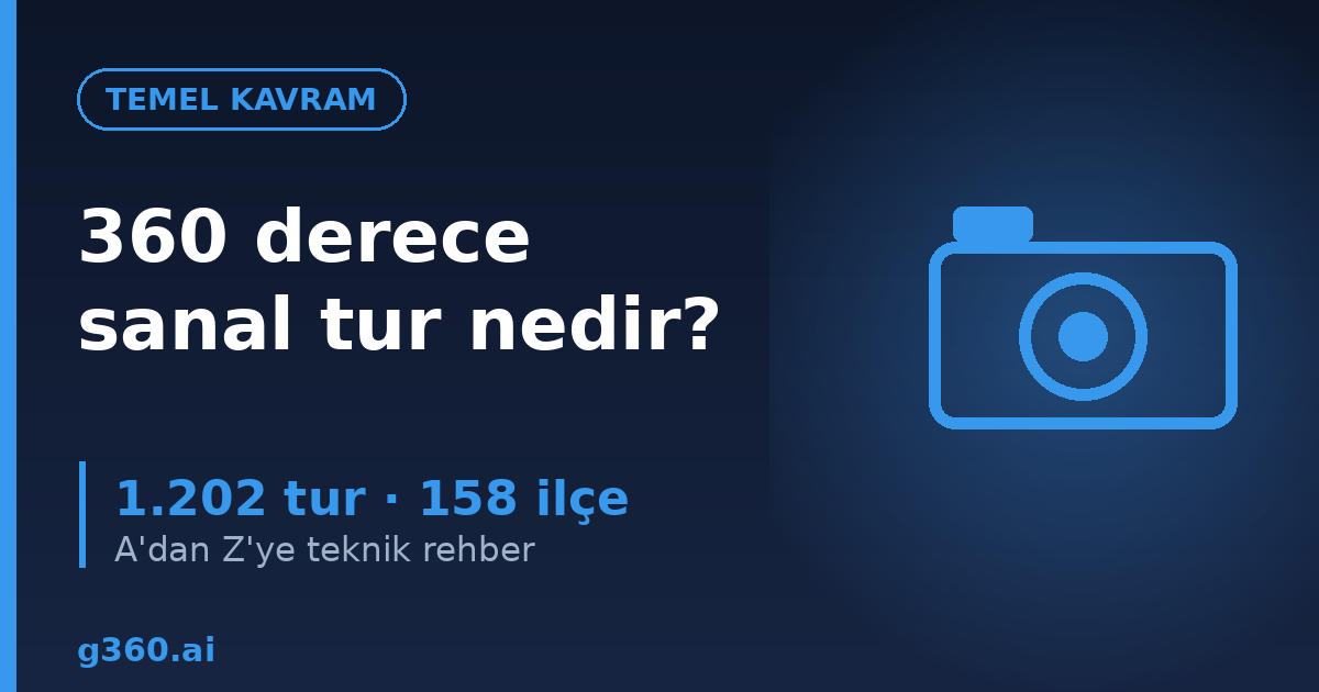 360 derece sanal tur nedir rehberi kapagi - 1.202 tur, 158 ilce