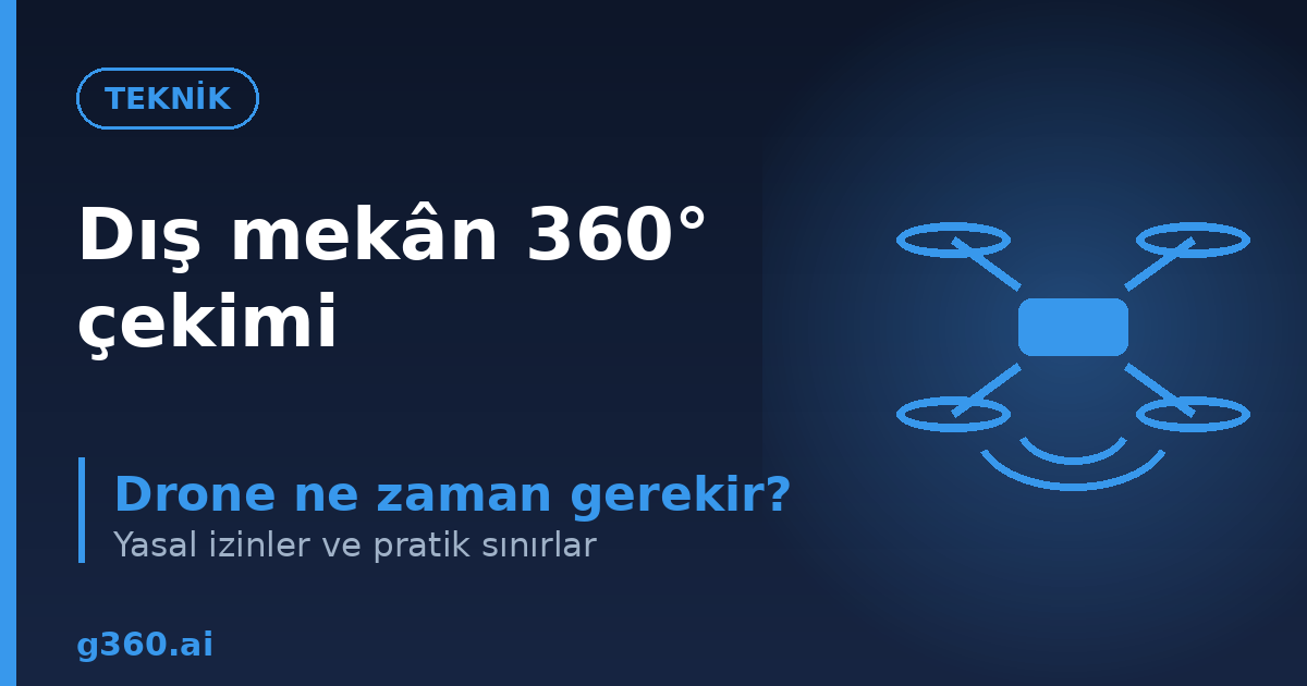 Dis mekan 360 derece cekimi ve drone kullanimi rehberi kapagi