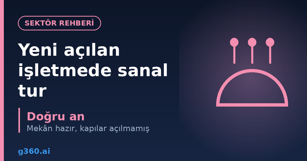 Yeni acilan isletme icin sanal tur zamanlamasi rehberi kapagi